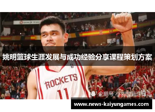 姚明篮球生涯发展与成功经验分享课程策划方案