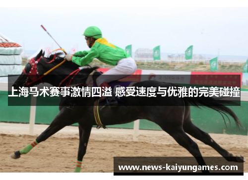 上海马术赛事激情四溢 感受速度与优雅的完美碰撞