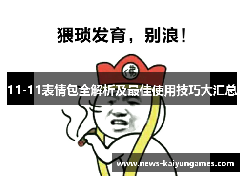 11-11表情包全解析及最佳使用技巧大汇总