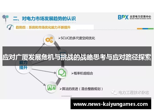 应对广厦发展危机与挑战的战略思考与应对路径探索